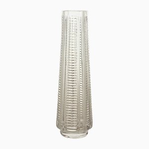 Glass Optical Vase by Milos Filip