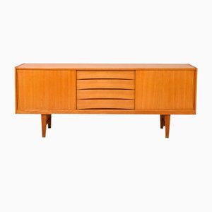 Scandinavian Sideboard with Central Drawers, 1960s