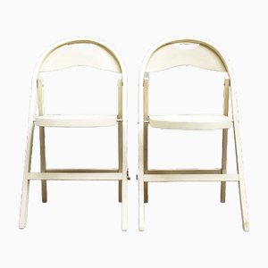 Set of Tric Style Folding Chairs, Poland, 1970s