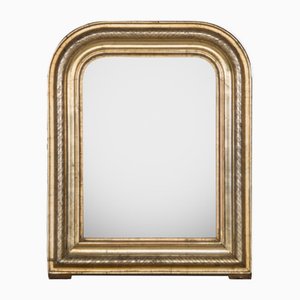 Small 19th Century Louis Philipe Mirror with Stripes