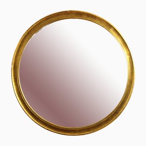 Großer italienischer Vergoldeter Spiegel, 1960er