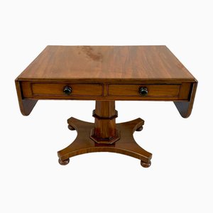 Antique Regency Mahogany Freestanding Sofa Table, 1835