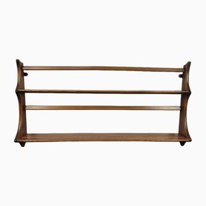 Plate Wall Rack by Lucian Ercolani for Ercol, 1980s