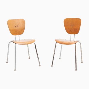 20th Century Desk Chairs in the Style of Egon Eiermann, Set of 2