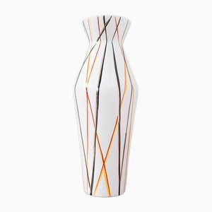 Modernist Flower Vase in Ceramic from Vitrin, Portugal, 1950s