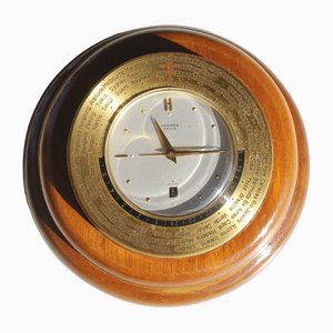 Horloge Mécanique Modèle Heure Mondiale de Hermès, Suisse, 1960s