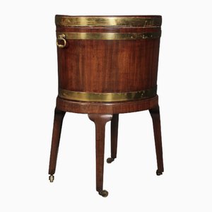 Georgian Mahogany Oval Champagne Bucket, 1770s