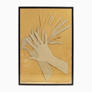 Mario Ceroli, Applausi, 1969, Multiple en carton découpé