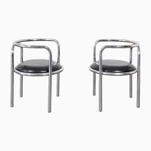 Locus Solus Armchairs by Gae Aulenti for Poltronova, Set of 2