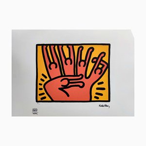 Keith Haring, Ohne Titel, Siebdruck, Ende des 20. Jahrhunderts
