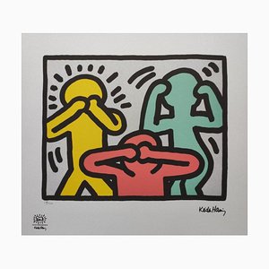 Keith Haring, Pop Shop III: One Plate, 1980er, Lithographie