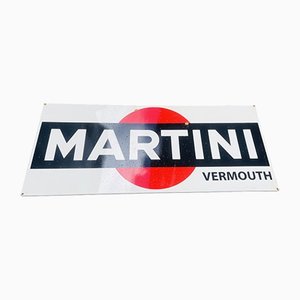 Vintage Martini Wermut Schild