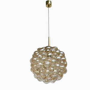 Bubble Glass Ceiling Lamp by Helena Tynell & Heinrich Gantenbrink for Limburg, 1960s