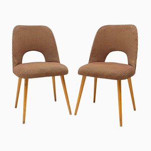 Mid-Century Dining Chairs attributed to Radomír Hofman for Thonet, 1960s, Set of 2