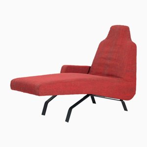 Prototype Red Scandy Lounge Chair by Fabiaan Van Severen for Indera