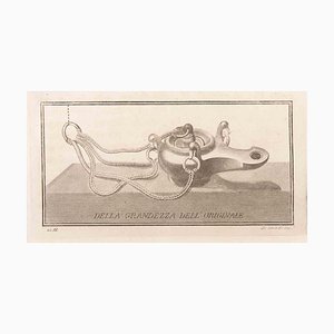 Filippo de Grado, Lampada ad olio da appendere, Acquaforte, XVIII secolo