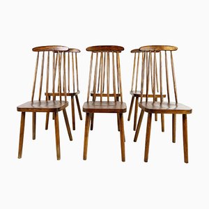 Mid-Century Scandinavian Dining Chairs, 1960s, Set of 6