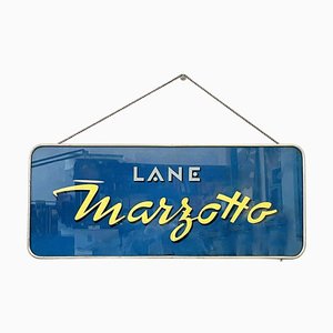 Modern Italian Wall Light Sign in Plastic & Metal by Lane Marzotto, 1990s