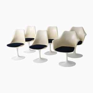Tulip Dining Chairs by Eero Saarinen for Knoll Inc. / Knoll International, 1960, Set of 6