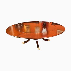 20th Century Diameter Jupe Dining Table attributed to William Tillman, 1980s