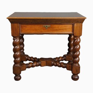 19th Century Halt Table with Tracted Pots