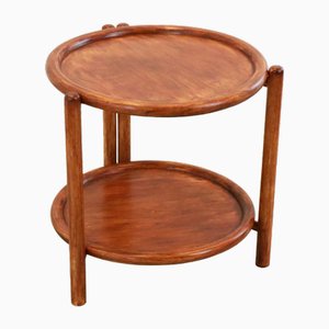 Danish Kvosted Side Table with Separate Trays