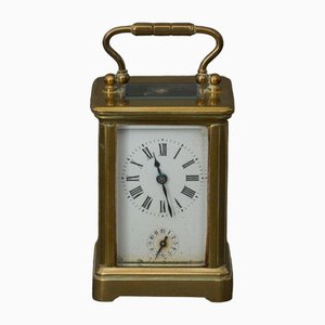 Early 20th Officers Travel Alarm Clock