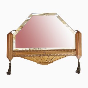 Art Deco Mirror of Geometric Form, 1920s