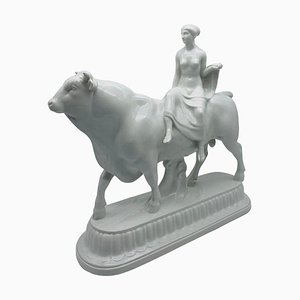 Figura Europa modernista con un toro de Adolf Amberg para Berlín, 1915