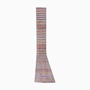 Tappeto Kilim Runner vintage in lana, Turchia