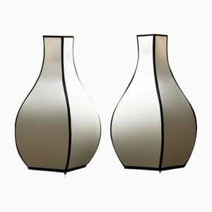 Large Molto Pagoda Table Lamps, Set of 2