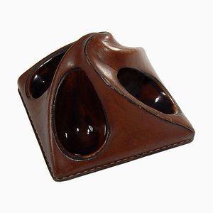 Leather Pipe Holder from Longchamp, 1960s