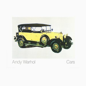 Andy Warhol, Mercedes Typ 400 Tourenwagen, 1980er, Lithographie