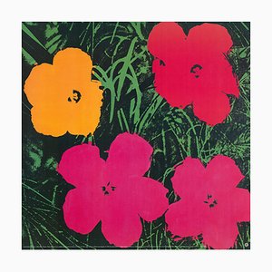 Andy Warhol, Flowers, años 60, Litografía