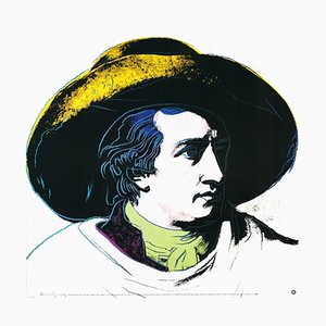 Andy Warhol, Goethe, 1980, Litografia