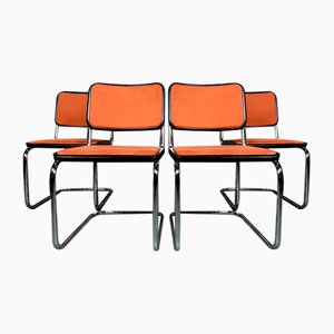 S32 Chairs by Marcel Breuer for Thonet, Set of 4