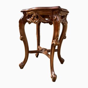 Rococo Style Side Table, Italy, 1950s