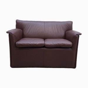 Lauriana 2-Seater Sofa in Leather by Tobia Scarpa for B&B Italia / C&B Italia