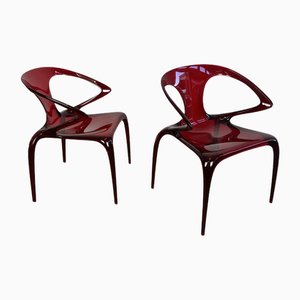 Ava Dining Chairs by Song Wen Zhong for Roche Bobois, Set of 2