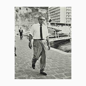 Desconocido, Aristóteles Onassis, años 60, Fotografía en blanco y negro