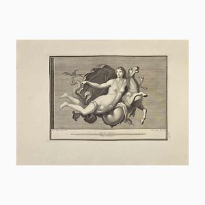 Carlo Nolli, Venus Goddess with Horse, Etching, 18th Century