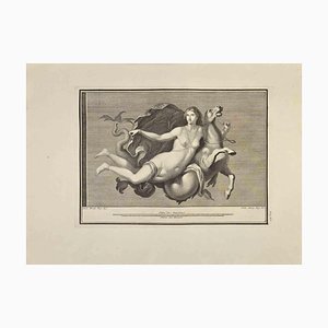 Carlo Nolli, Venusgöttin mit Pferd, Radierung, 18. Jh.