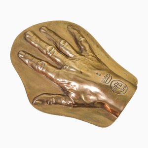 Salvador Dalì, Hand, 1966, Bronze