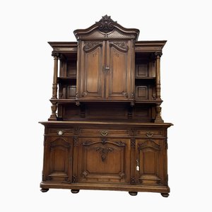 Mueble de altar vintage de madera