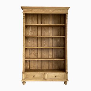 Wilhelminian Bookcase in Natural Wood