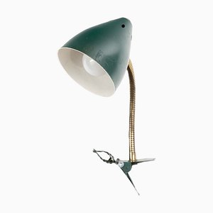Ukkie I Clamp Tischlampe von H. Busquet für Hala, 1950er