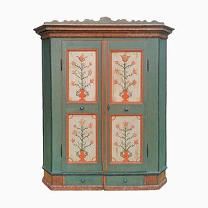 Armoire Verte à Décorations Florales du Tyrol, 1782