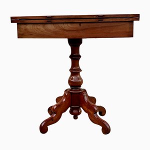 Willem III Dutch Mahogany Game Table, 1855s
