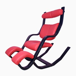 Vintage Gravity Balans Lounge Chair by Peter Opsvik for Stokke, 1980s