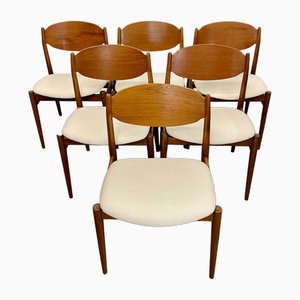 Dining Chairs by Leonardo Fiori for Isa Bergamo, Set of 6